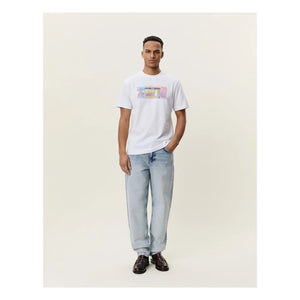 Les Deux - Market Pamuklu Tişört | Beyaz