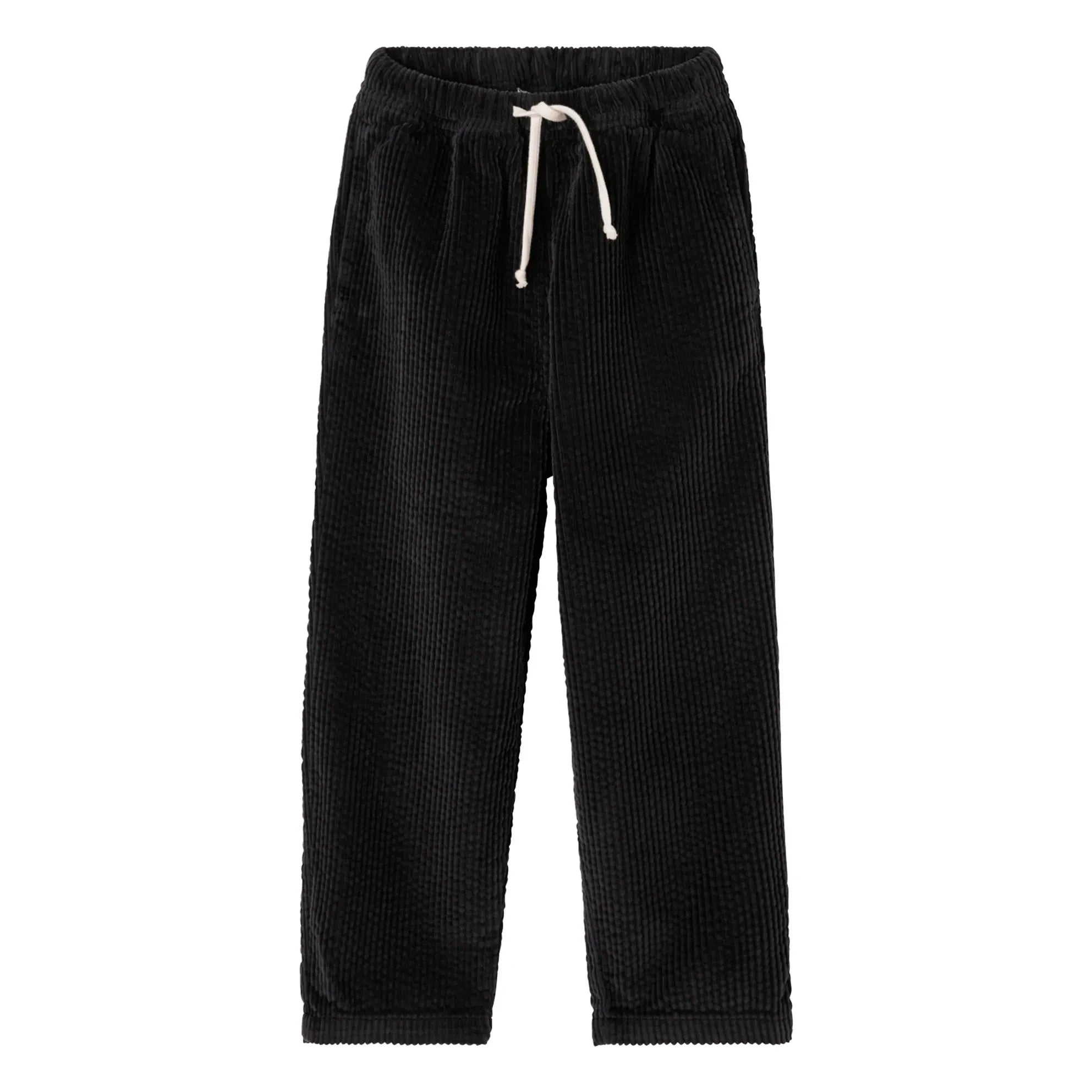 American Vintage - Padow Organic Cotton Velvet Pants | Black