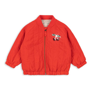 Konges Sløjd - Mon Chéri Sequin Quilted Jacket | Red