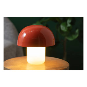 Present Time - Nuevo Mini Mushroom Lamp | Neon Orange