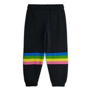 Mini Rodini - Alien Rainbow Jogger Organik Pamuk | Siyah