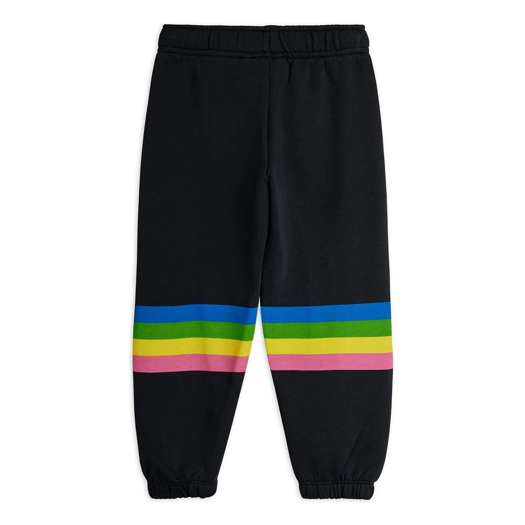 Mini Rodini - Alien Rainbow Jogger Organik Pamuk | Siyah