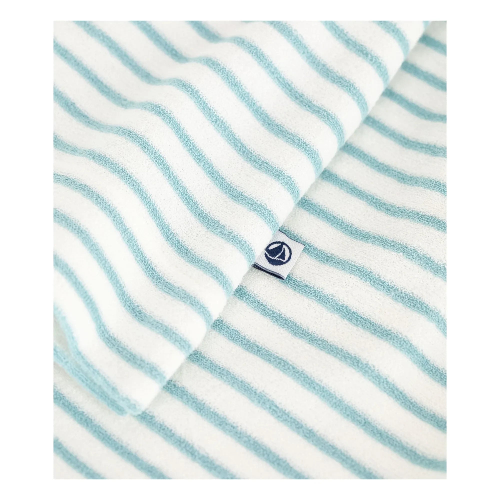Petit Bateau - Çizgili Havlu Pijama Şortu | Turkuaz