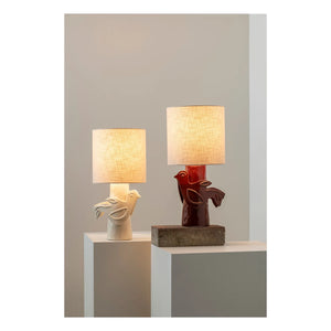 Serax - Paloma stoneware table lamp, Marie Michielssen | Red