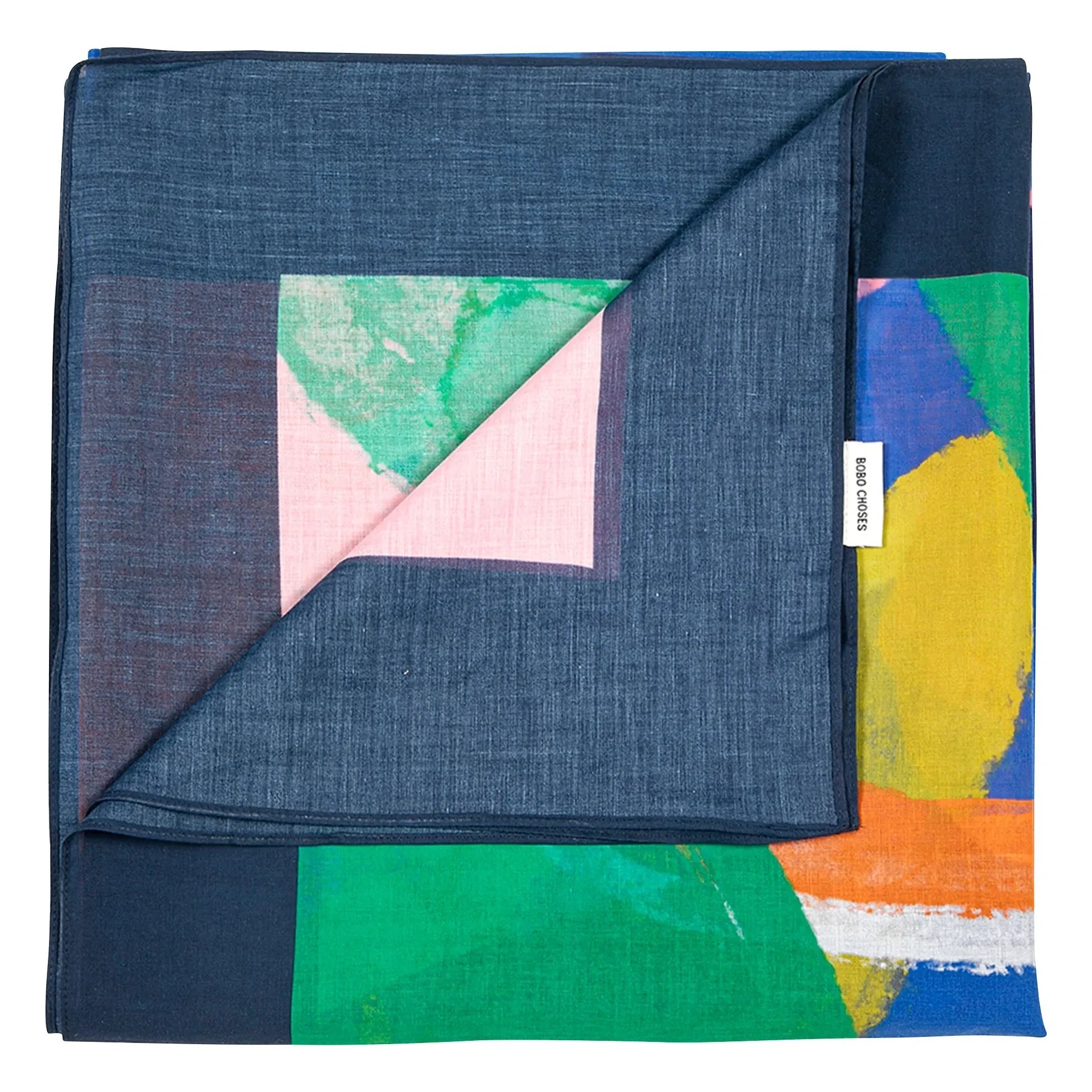 Bobo Choses - Blooming Color Recycled Cotton Sarong | Blue