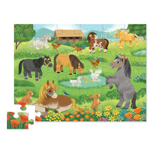 Crocodile Creek - Jolis Poneys Puzzle - 36 Pieces