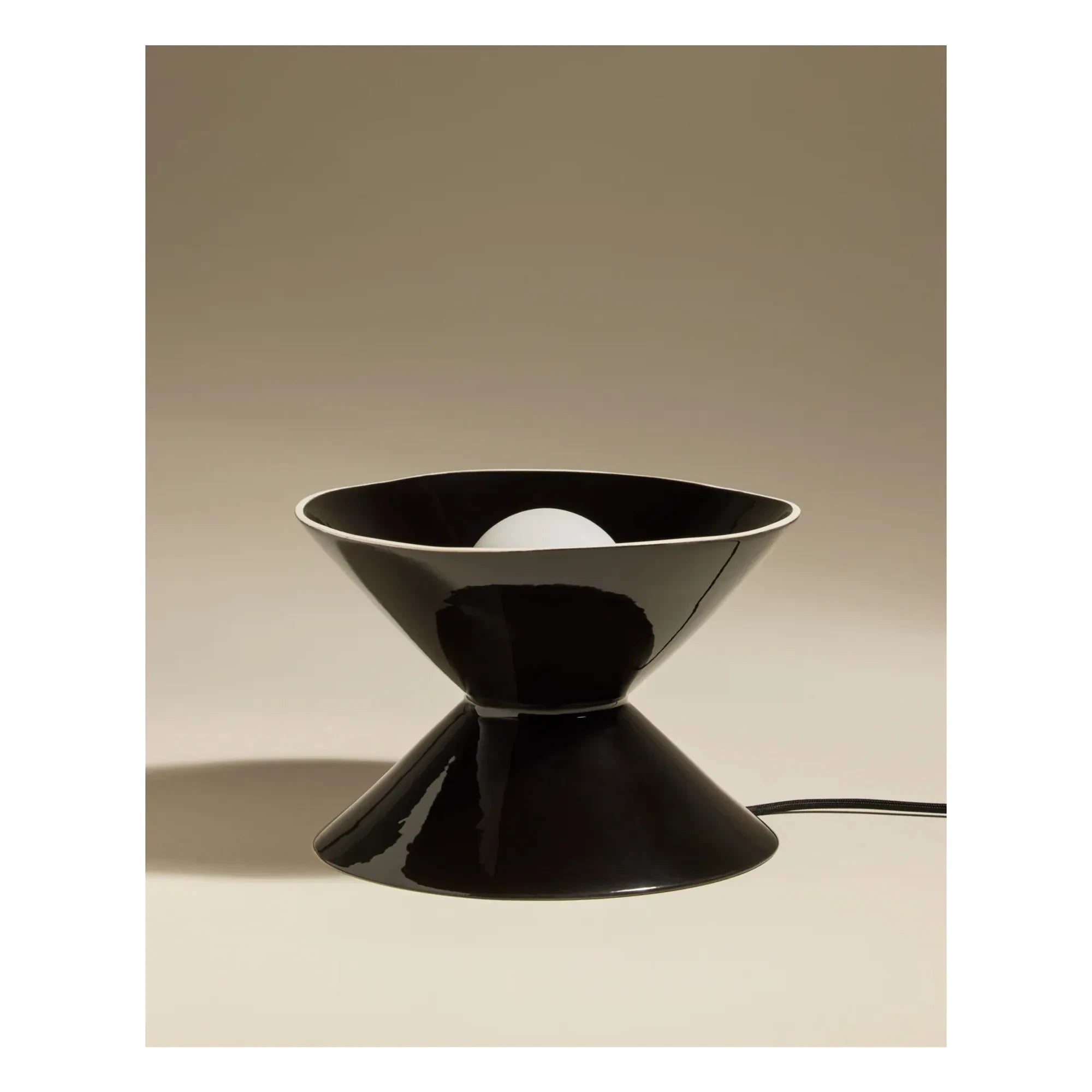 Maison Sarah Lavoine - Hourglass Table Lamp | Black