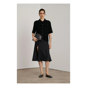 Soeur - Suzette Leather Bag | Charcoal Gray