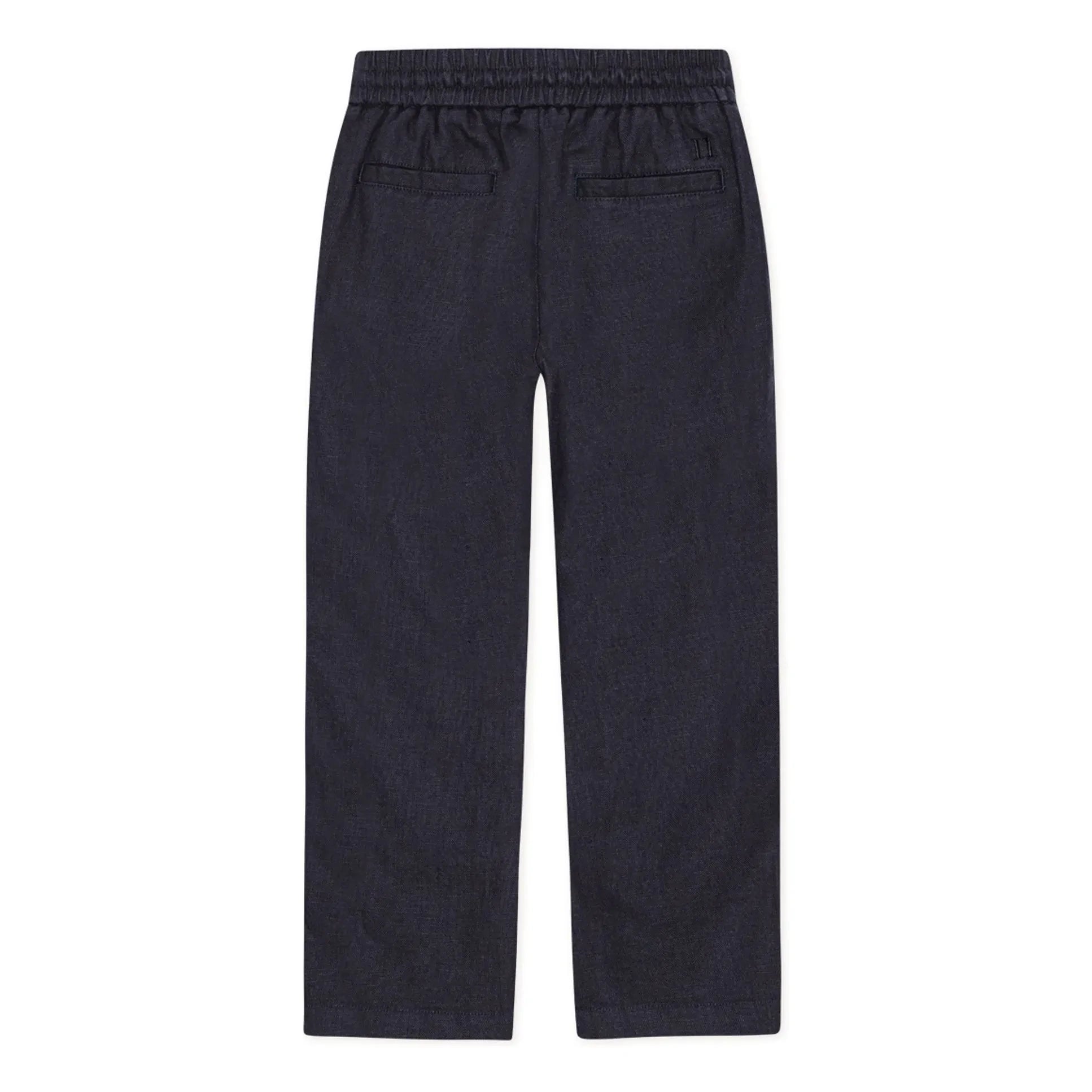 Les Deux - Patrick Linen Trousers | Midnight blue
