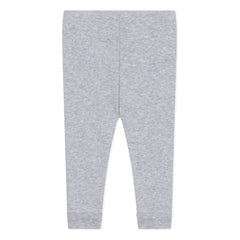 Petit Bateau - Elastic Cuff Tights | Gray Melange