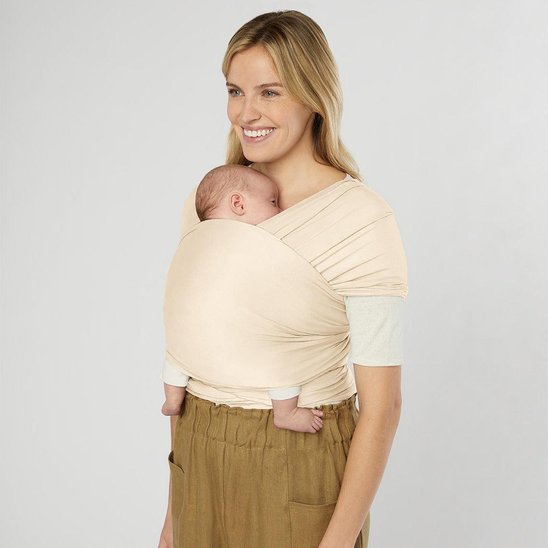 Ergobaby Aura Baby Wrap - Cream-Baby Carriers-Cream- | Natural Baby Shower