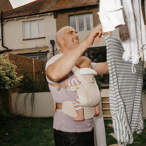 Ergobaby Omni Deluxe Cotton - Natural Linen-Baby Carriers-Natural Linen- | Natural Baby Shower