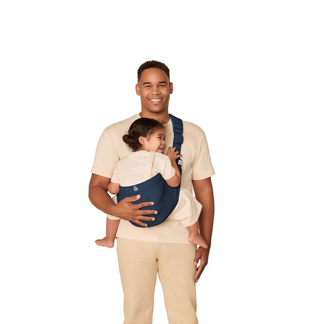 Ergobaby Upsie Sling Carrier - Midnight Blue-Baby Carriers-Midnight Blue-One Size | Natural Baby Shower