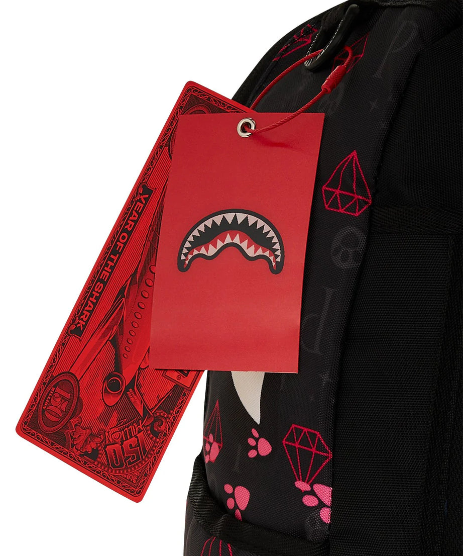 Sprayground - Pink Panther Paw Prints Dlxr Backpack