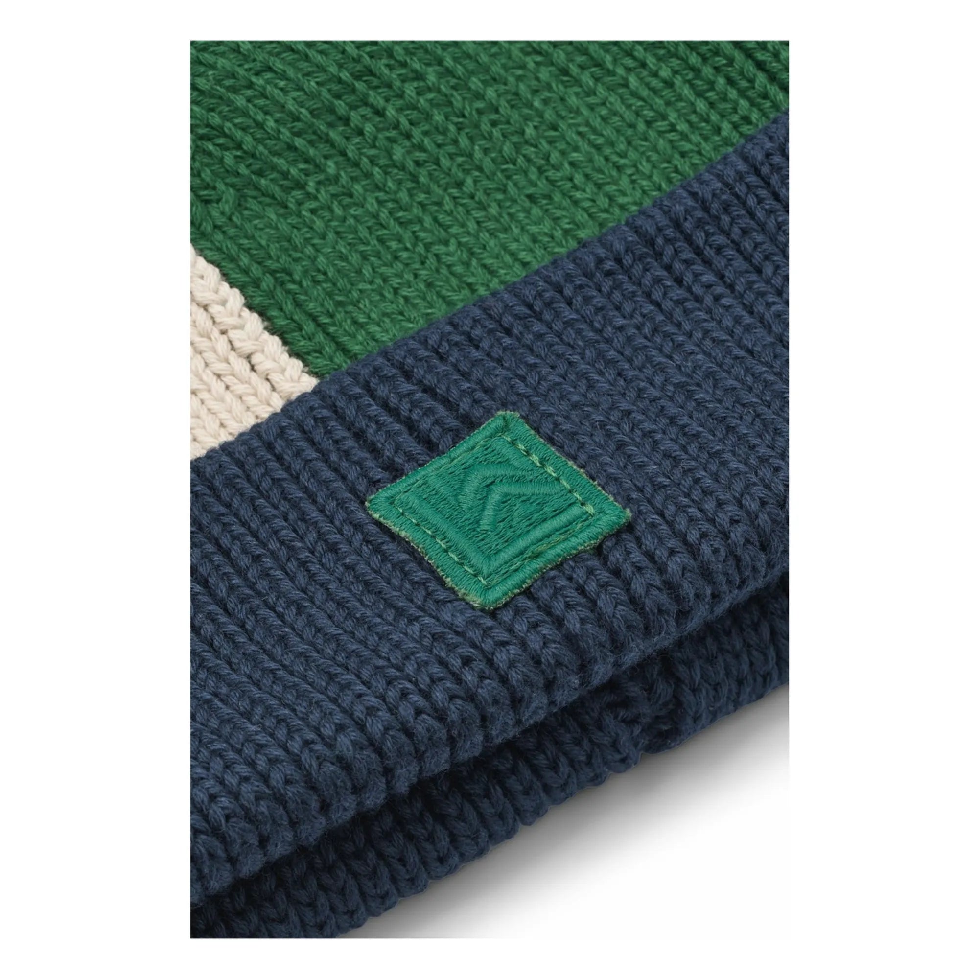 Liewood - Ezra Colorblock Organic Cotton Hat | Navy Blue