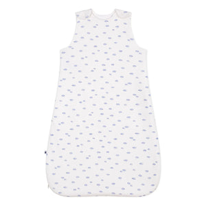 Petit Bateau - Nuages Organic Cotton Sleep Suit | White
