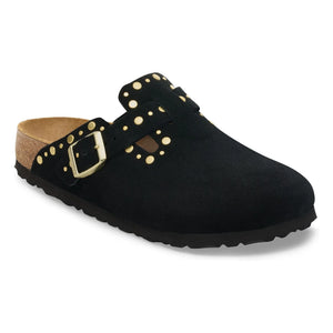BIRKENSTOCK - Boston Rivet Clog | Black