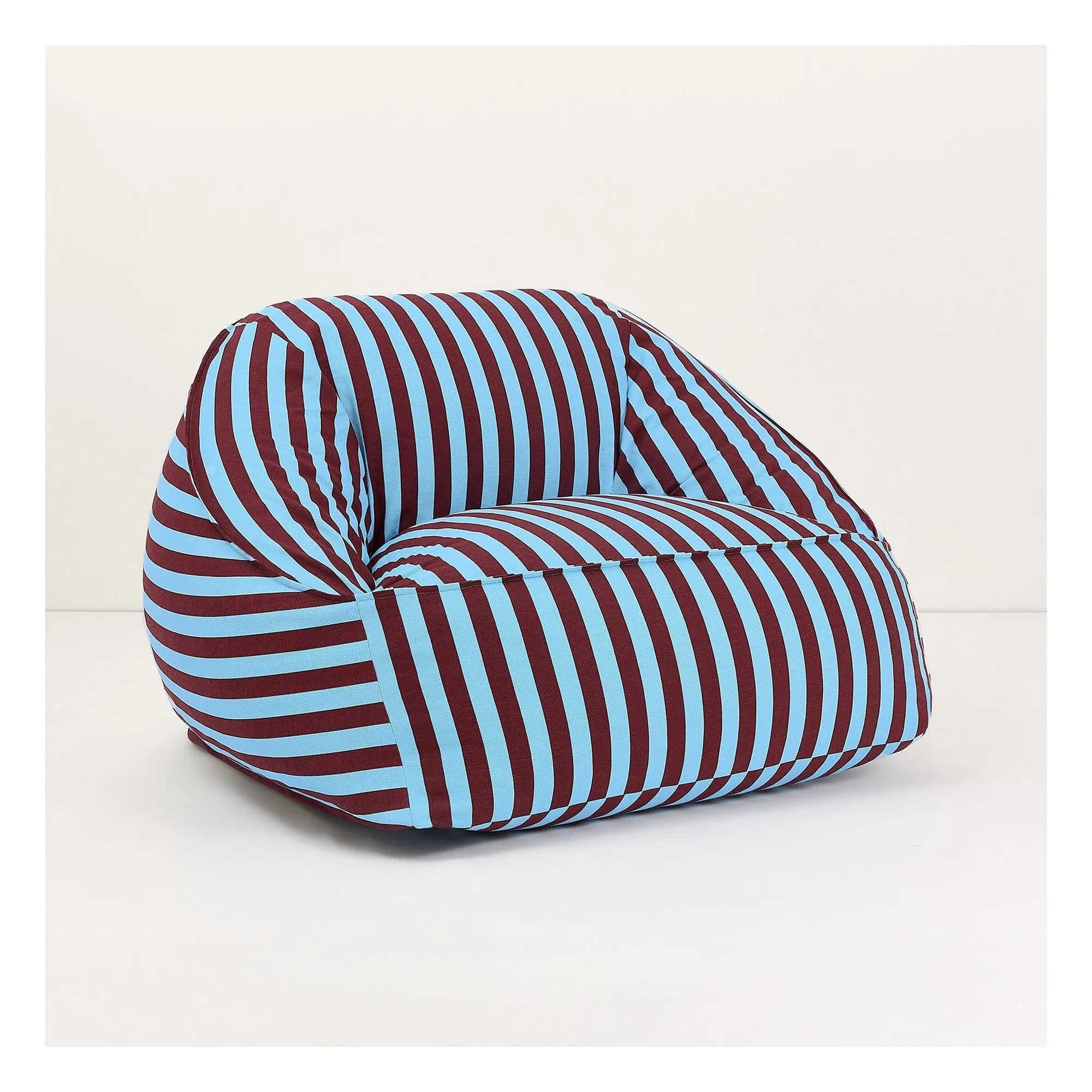 Nobodinoz - Ziggy Pouf Seat | Blue