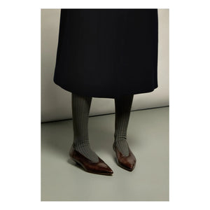Augusta - Slingback Freya Deri | Kahverengi