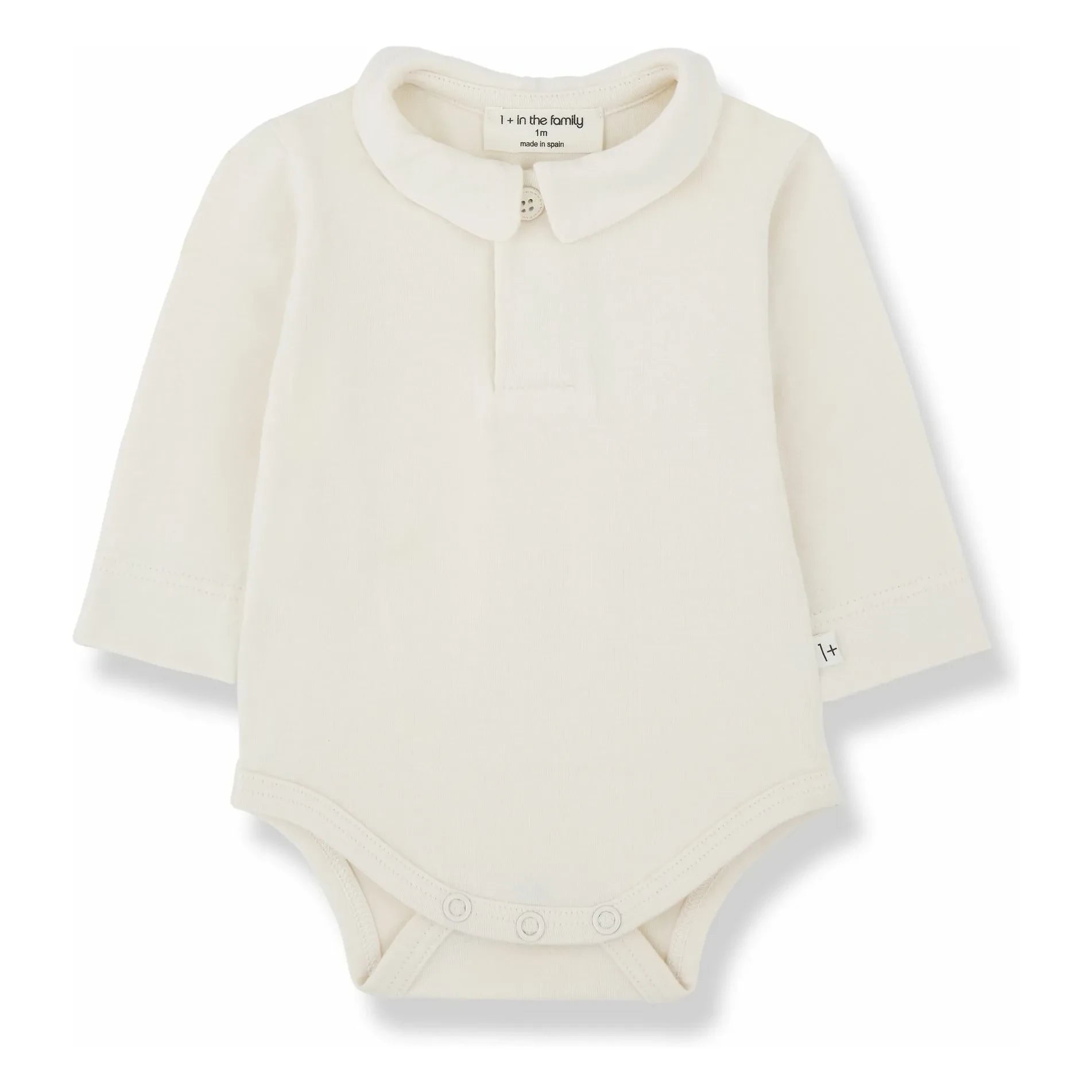 1+ in the family - Body Aniol Organic Cotton | Ivory