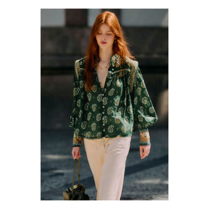 Farm Rio - Tayla Blouse | Green