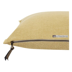 Maison de Vacances - Vice Versa Formentera Canvas Pillow | Straw Yellow