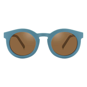 Grech & Co - Classic Polarized Natural Fiber Sunglasses | Blue