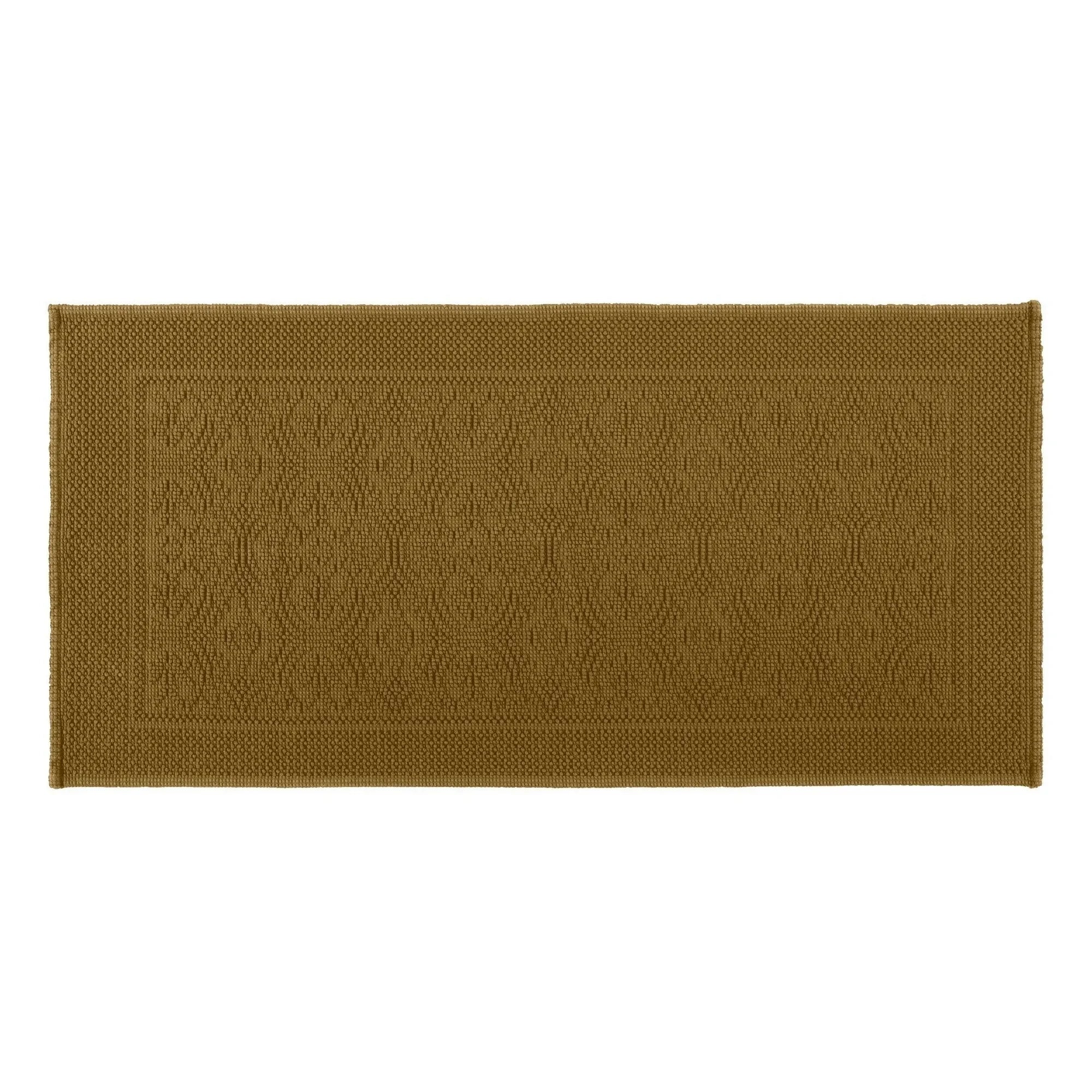 Haomy - Kymi Cotton Bath Mat | Gold
