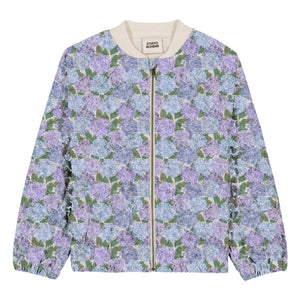 Studio Bohème - Léon Flowers Organik Pamuk Bomber Mont | Lila
