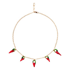 Camille Colette Studio - Red Chili Pepper Necklace