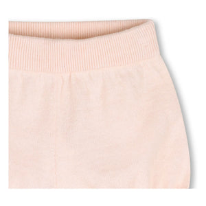 Chloé - Organik pamuk kazak ve bloomer seti | Pembe