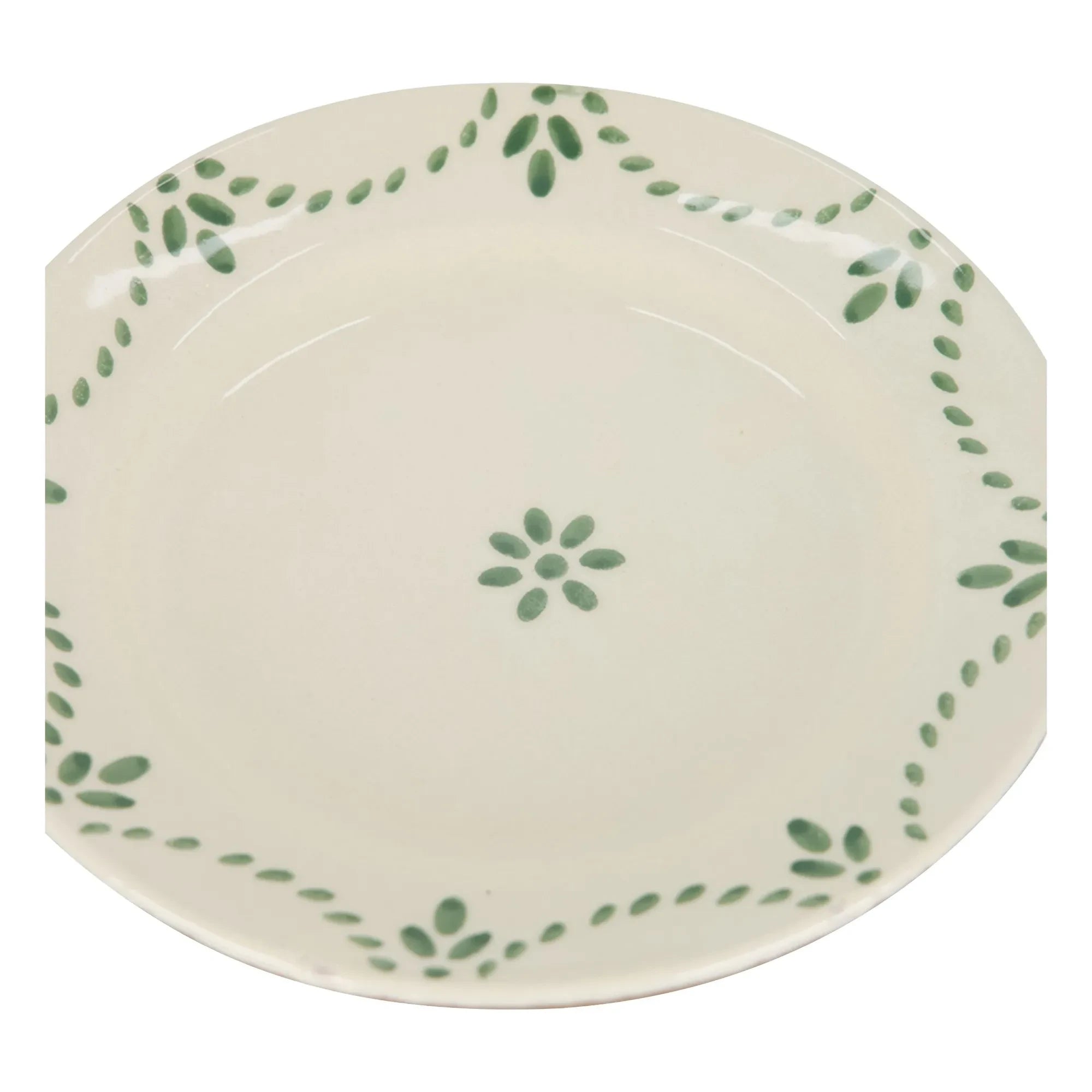 House of Capricorn - Viana Dessert Plate | Green