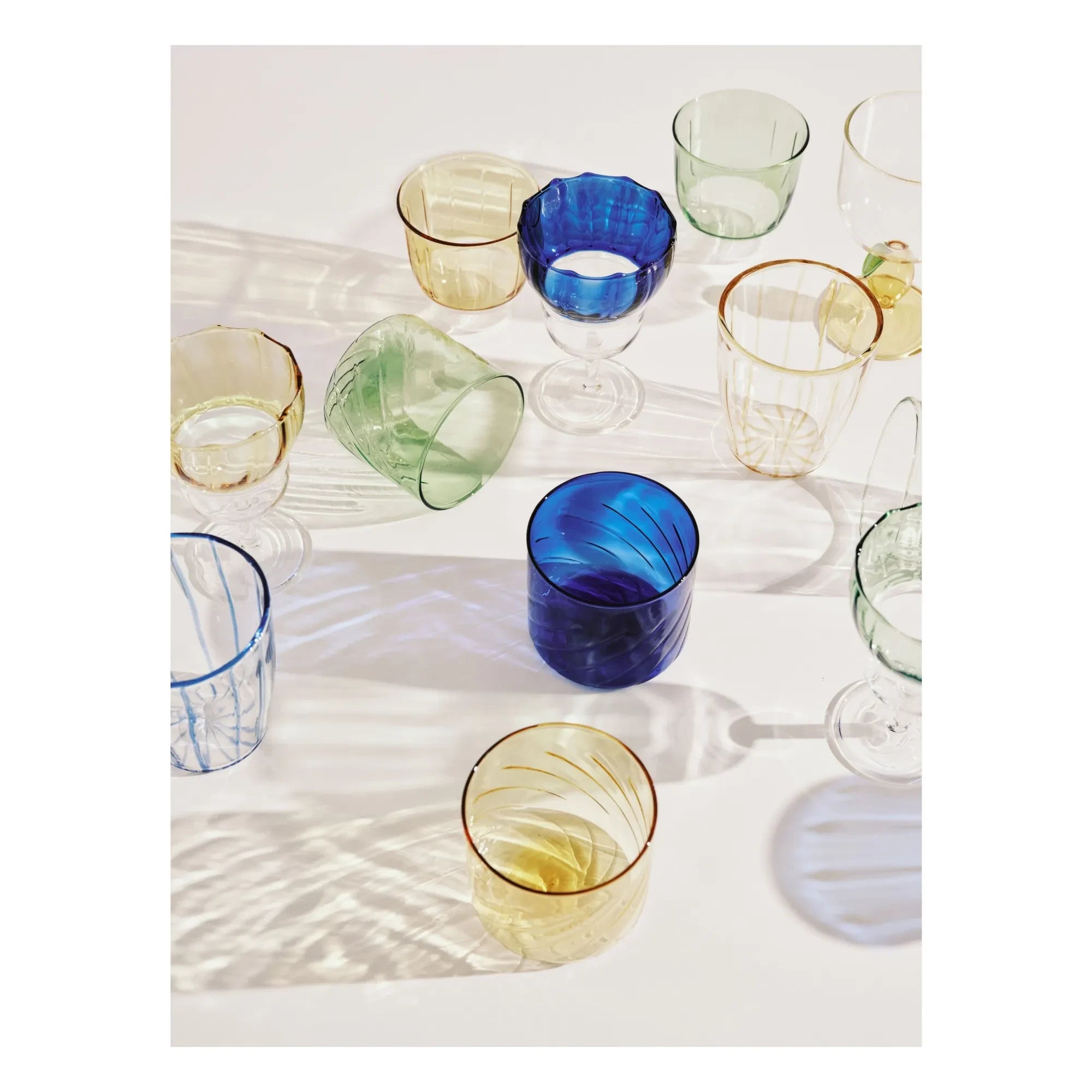 Serax - Nabucho Glasses, Waww La Table - Set of 4 | Green