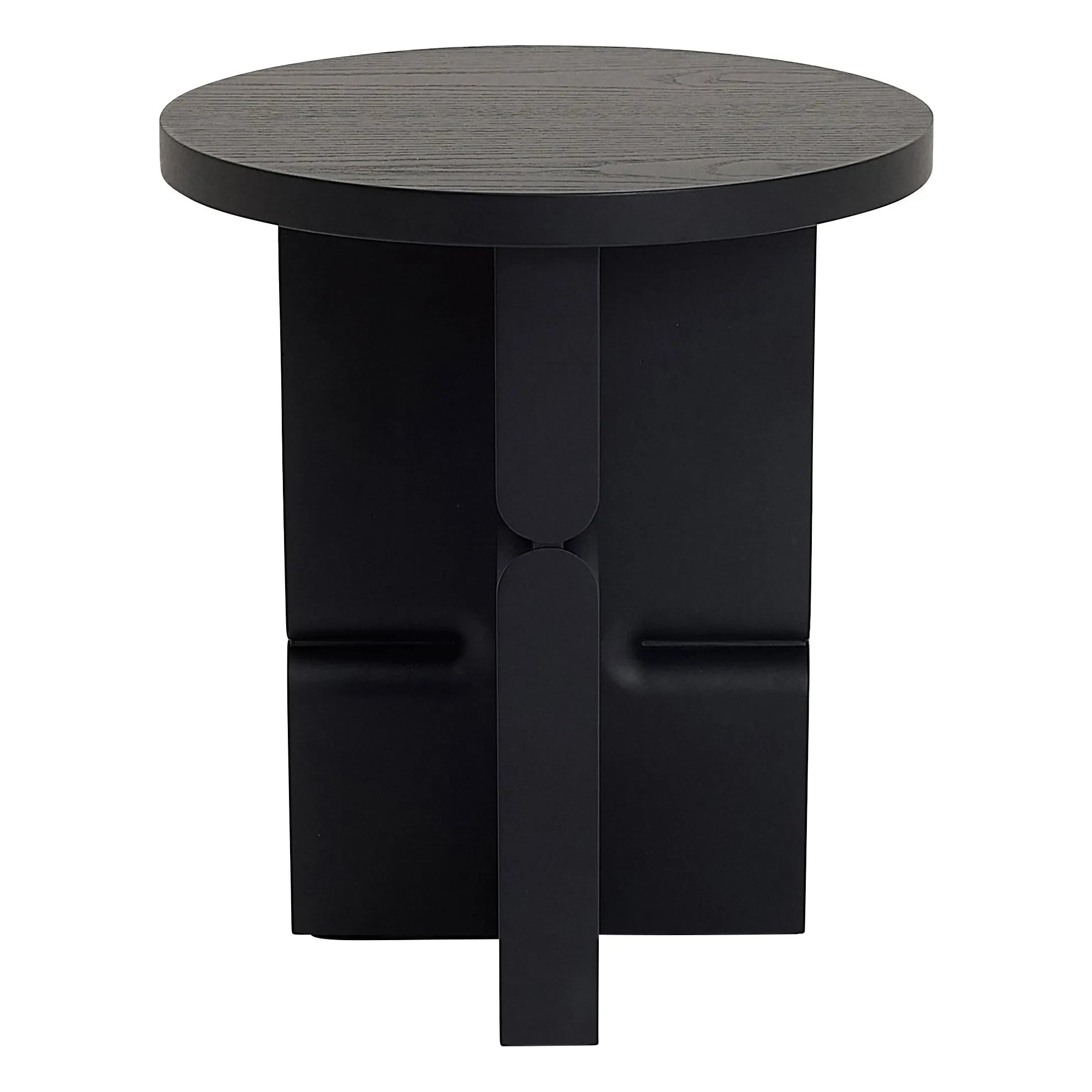 Nobodinoz - Noon Painted Wooden Side Table | Black