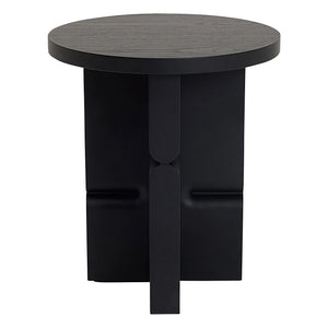 Nobodinoz - Noon Painted Wooden Side Table | Black