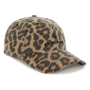 Anine Bing - Jeremy Leopard Hat | Brown