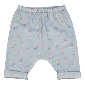 Louis Louise - Jungle Bouquets Pants | Light Blue