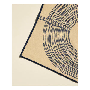 Maison Sarah Lavoine - Mirage Embroidered American Table Runner | Blue