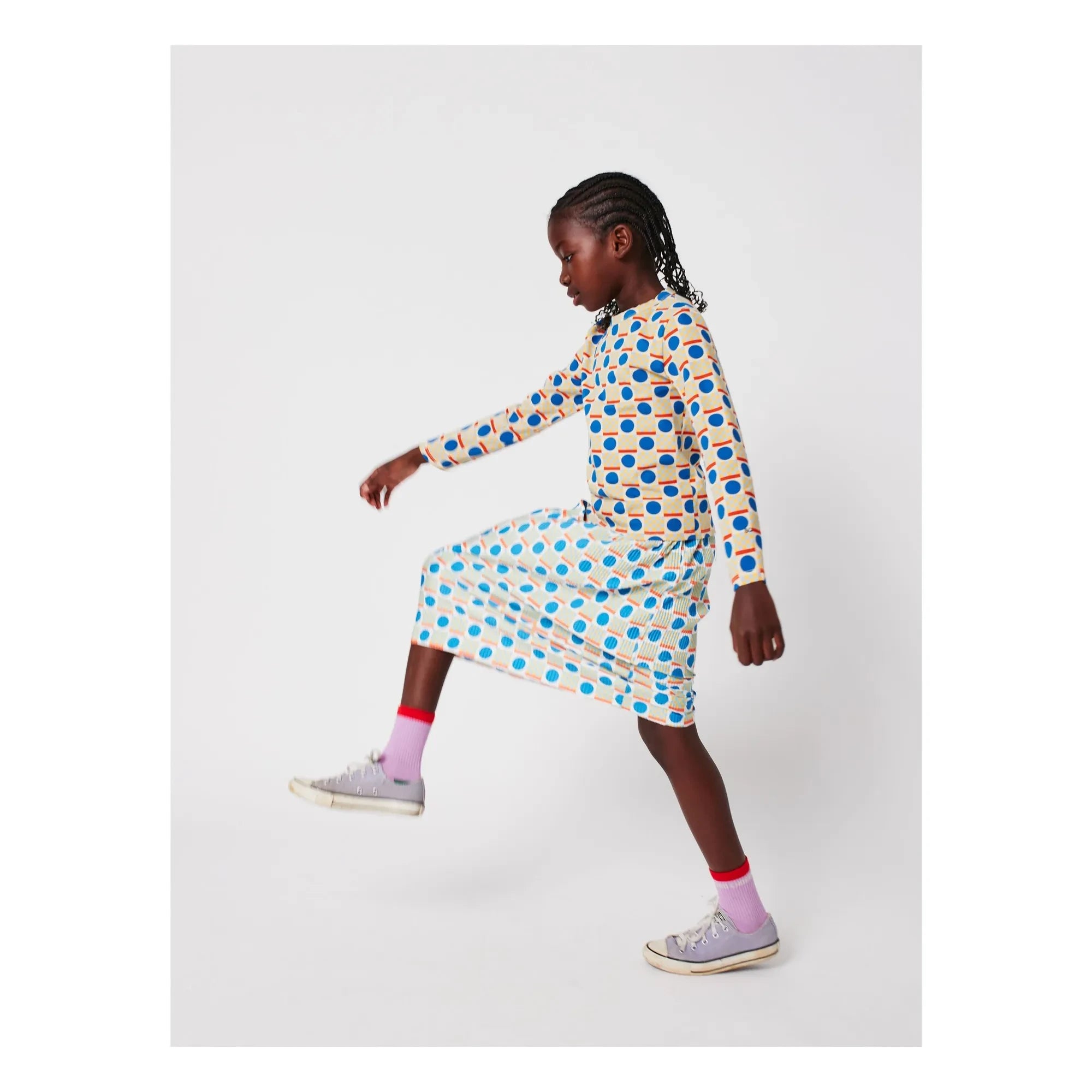 Bobo Choses - Geometric Organic Cotton T-Shirt | Ecru