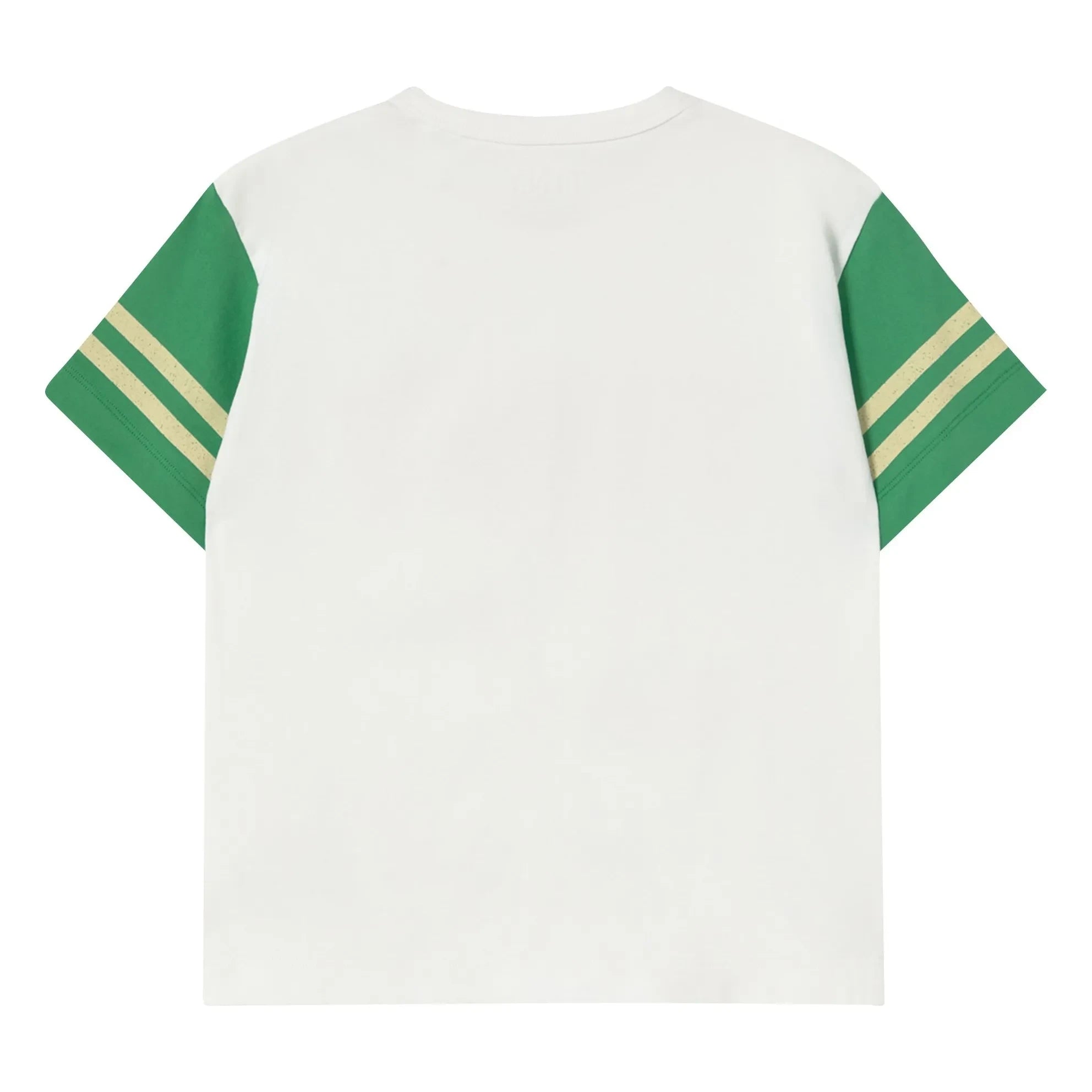 Tinycottons - Tiny Colorblock Organic Cotton T-Shirt | White