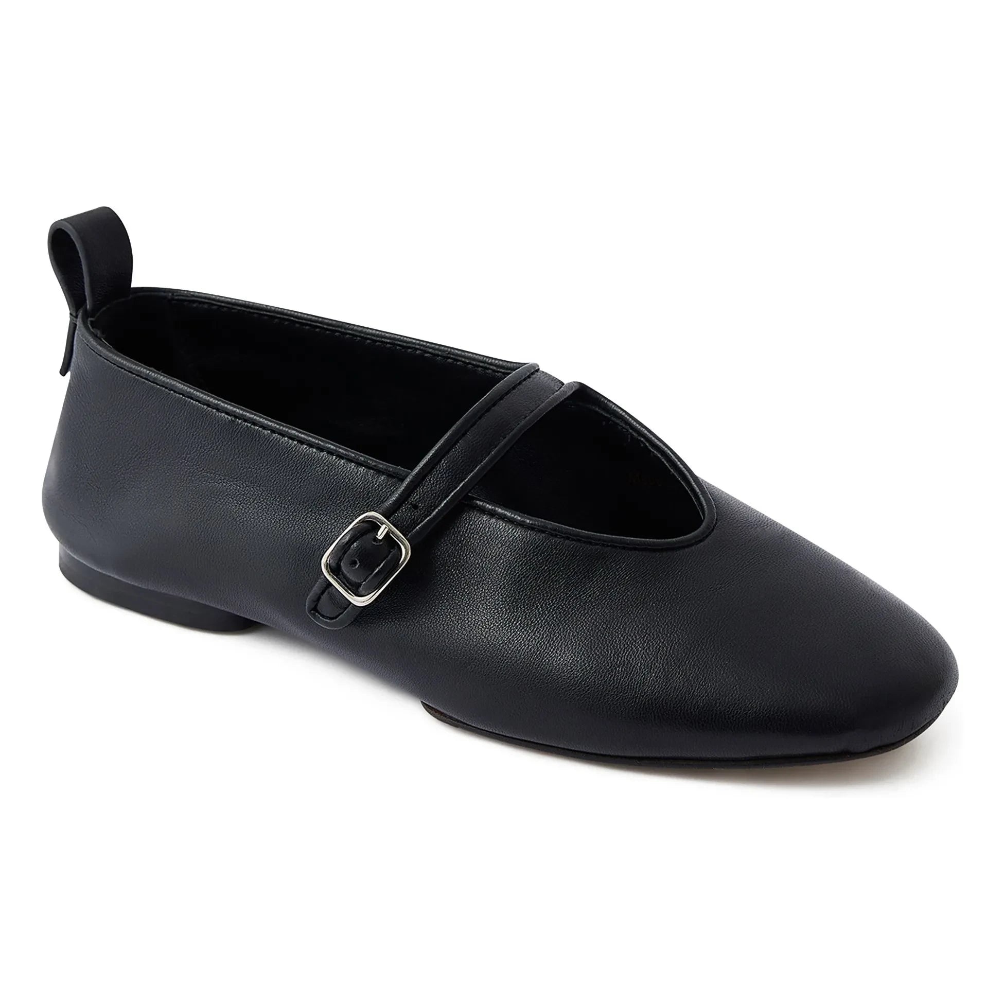 Soeur - Madeline Leather Ballerinas | Black