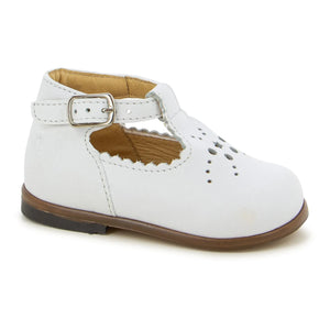 Clotaire - Zeus Flo Mary Janes | White