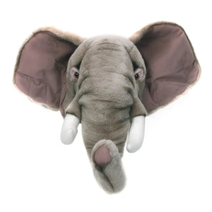 Wild & Soft - Elephant Head Wall Hanging | Grey