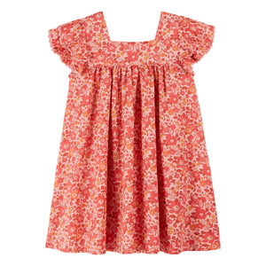 Emile et Ida - Liberty Dress | Coral