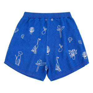 Bobo Choses - Summer Travel Organic Cotton Shorts | Blue