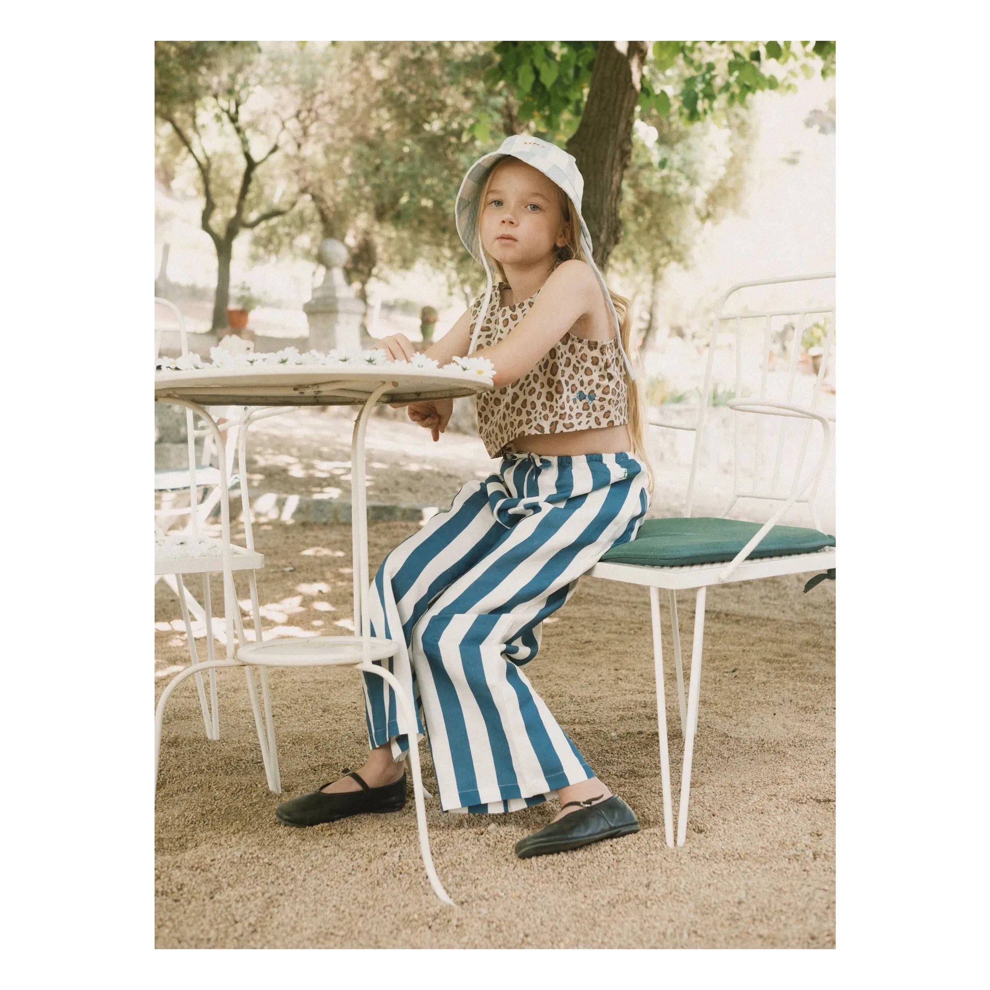 Tinycottons - Blue Striped Trousers | Blue