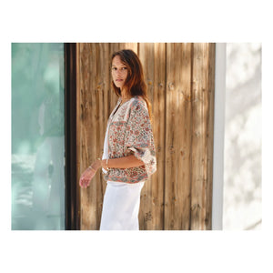 M.A.B.E. - Della Cotton Jacket | Rust