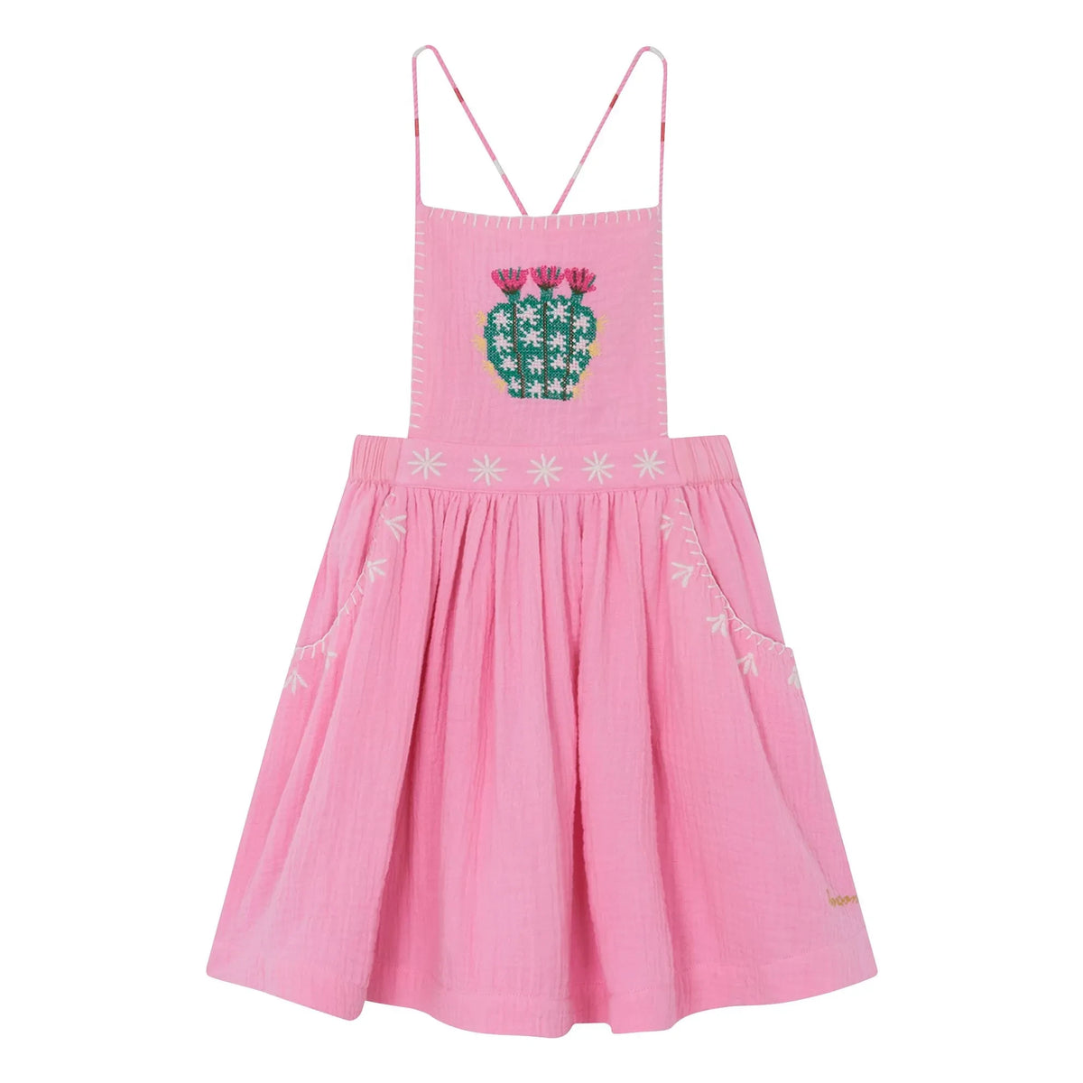 Bonton - Noelia Embroidered Dress | Ecru