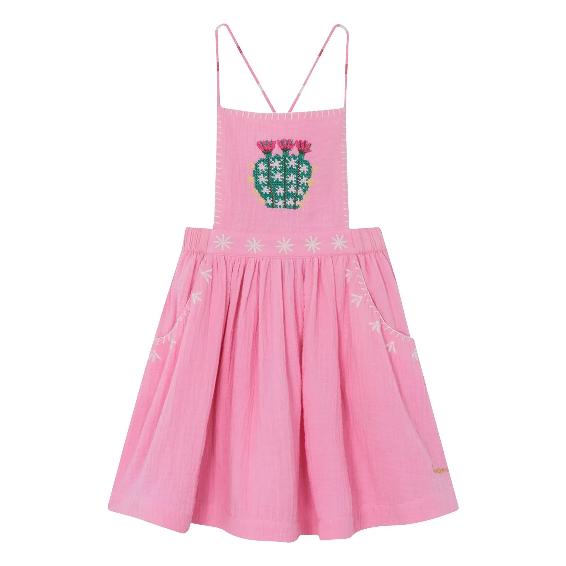 Bonton - Noelia Embroidered Dress | Ecru