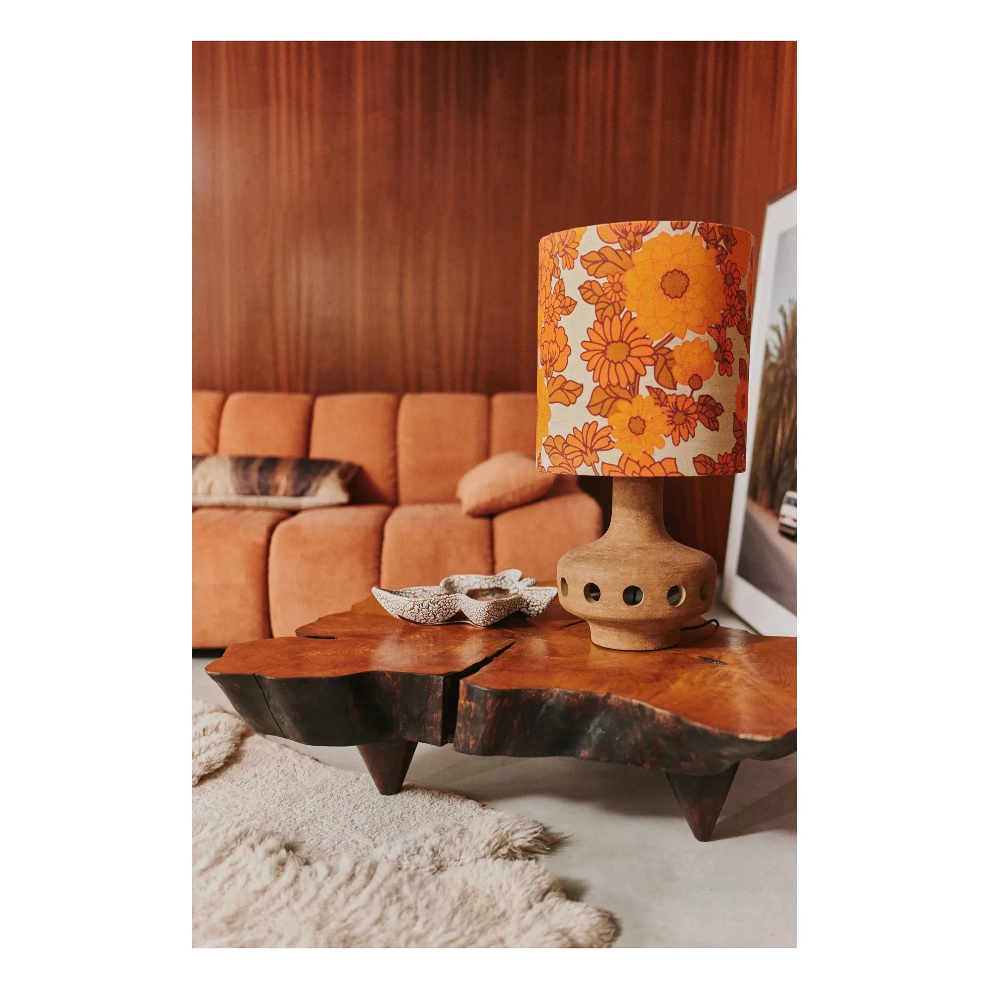 HKliving - Ceramic Lamp Base | Terre